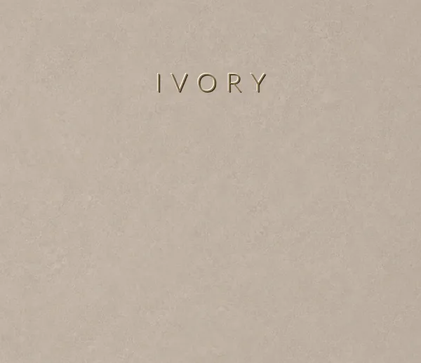 Industrial Collection Ivory renkli microcement yüzey numunesi