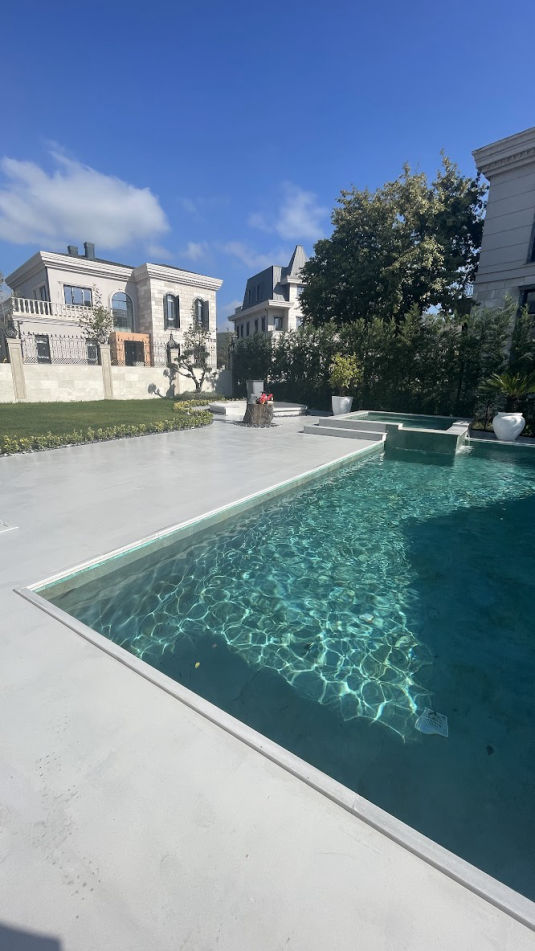 mikro çimento havuz